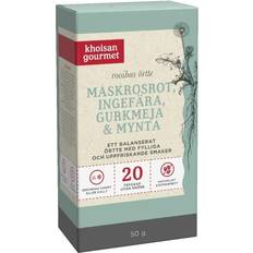 Maskrosrot Khoisan Gourmet Khoisan Gourmet Rooibos örtte Maskrosrot, Ingefära, Gurkmeja & Mynta 20 tepåsar 50g 20st