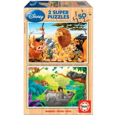 Rompecabezas Educa Animal Friends 2x50 Pieces