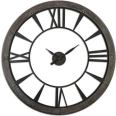 Roman Numerals Wall Clocks Uttermost Ronan Wall Clock 60"