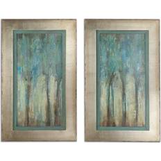 Uttermost Whispering Wind Framed Art 21.1x34.6"