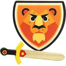 Tiere Spielzeugwaffen Vilac Wooden Sword & Shield Lion