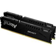 16 GB - 4800 MHz - DDR5 Memorias RAM Kingston Fury Beast DDR5 4800MHz 2x8GB (KF548C38BBK2-16)