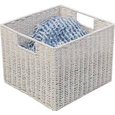 White Boxes & Baskets Honey Can Do Parchment Cord Storage Box