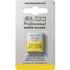 Yellow Water Colours Winsor & Newton Professional Water Colour Cadmium Yellow Half Pan