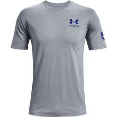 Under Armour Freedom Flag T-shirt - Steel Medium Heather/Royal