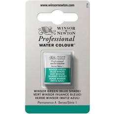 Half pan Winsor & Newton Professional Water Colour Winsor Green Blue Shade Half Pan