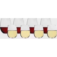 Orrefors Calici da Vino Orrefors O Cabernet/Merlot + Viognier/Chardonnay Stemless Calice da Vino 8pcs