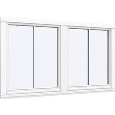 Synligt beslag Vendevinduer Sparvinduer PK0214 Træ Vendevindue Vindue med 2-lags glas 160x120cm