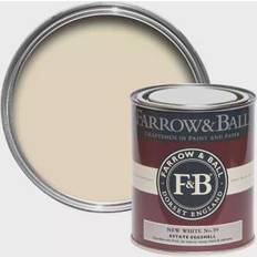 Farrow and ball new white Farrow & Ball Estate Eggshell No.59 Metallfärg, Träfärg New White 0.75L