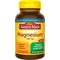 Magnesiums Vitamins & Minerals Nature Made Magnesium 250mg 200