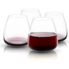 Wine Glasses Joyjolt Black Swan Red Wine Glass 18.598fl oz 4