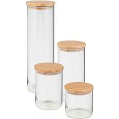 Beige Kitchen Containers Honey Can Do - Kitchen Container 4pcs