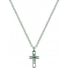 Montana Silversmiths Modern Art Cross Necklace - Silver