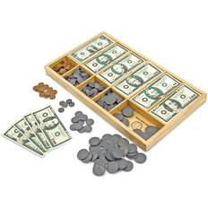 Metallo Giocattoli da negozio Melissa & Doug Classic Play Money Set