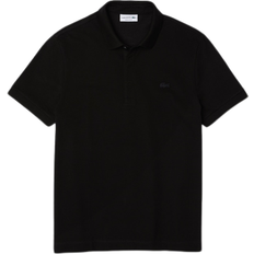 Lacoste Polo Shirts Lacoste Paris Regular Fit Stretch Cotton Piqué Polo Shirt - Black