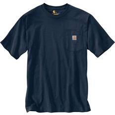 Carhartt Heavyweight Short-sleeve Pocket T-shirt - Navy