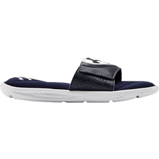 Slippers Under Armour Boy's Ignite VI Slides - White/Midnight Navy