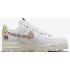 NIKE Air Force 1 '07 SE W - White/Boarder Blue/Citron Tint/Pink Oxford