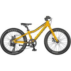 Scott Barn Cyklar Scott Scale 20" Rigid 2022 Yellow Barncykel