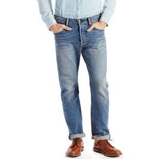 Elastane/Lycra/Spandex - Men Pants & Shorts Levi's 501 Original Fit Jeans - The Ben/Medium Wash