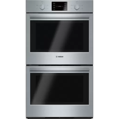 Double - Self Cleaning Ovens Bosch 500 30" Double Electric Wall Oven HBL5551UC Stainless Steel