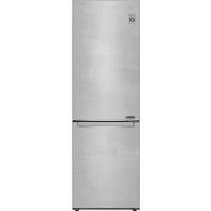 LG Bottom Freezer Fridge Freezers LG LRBCC1204S Stainless Steel