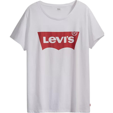 Levi's Women T-shirts Levi's Logo Perfect Plus Size T-shirt - White