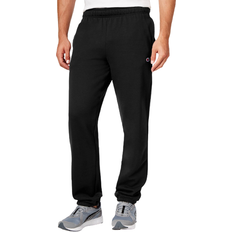 Champion Powerblend Fleece Relaxed Bottom Pants - Black