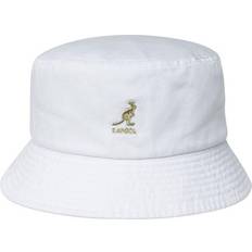 Kangol Washed Bucket Hat Unisex - White