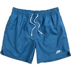 Ricamo Shorts Nike Sportswear Sport Essentials Men's Woven Lined Flow Shorts - Dark Marina Blue/White