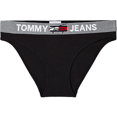 Cotone - Donna Costumi da bagno Tommy Hilfiger Contrast Waistband Briefs - Black