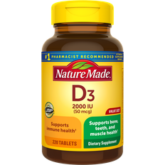 Nature Made Vitamin D3 2000iu 220 st