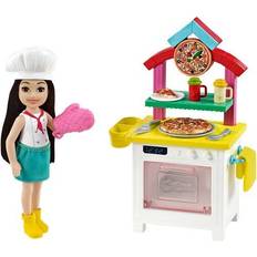 Mattel Barbie Chelsea Can Be Pizza Chef Playset