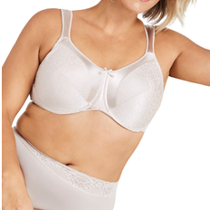 Bali Satin Tracings Underwire Minimizer Bra - Rose