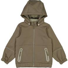 Wheat Junior Henning Softshell Jacket - Forest Melange