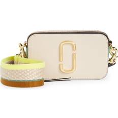 Marc Jacobs The Snapshot Leather Crossbody Bag - Tapioca Multi