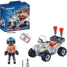 Playmobil Speelgoed Voertuigen Playmobil 71091 Reddingsdienst Speed Quad