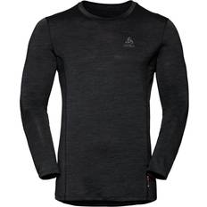 Odlo Natural + Light Long Sleeve Baselayer Top Men - Black