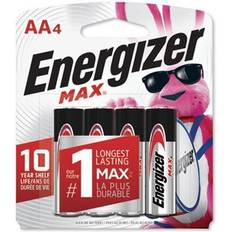 Batteries & Chargers Energizer MAX AA Alkaline 4-pack