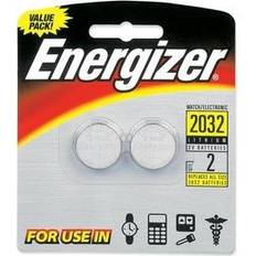 Energizer 2032BP-2 Lithium Button Cell Battery