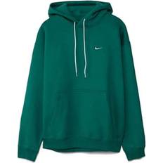 Nike Solo Swoosh Fleece Hoodie - Mystic Green/White