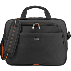 Solo Ace Slim Brief 15.6" - Black/Orange