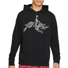 Air jordan hoodie Nike Jordan Dri-Fit Air French Terry Pullover Hoodie - Black/White