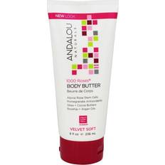 Andalou Naturals Andalou Velvet Soft Body Butter 1000 Roses 236ml