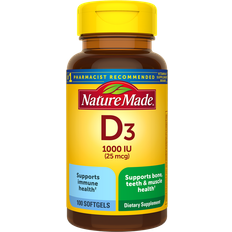 Nature Made Vitamine e Integratori Nature Made Vitamin D3 1000iu 100 pcs