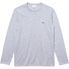 Lacoste T-shirts & Tank Tops Lacoste Crew Neck Pima Cotton Jersey T-shirt - Grey Chine