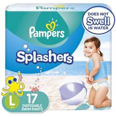 Babies Swim Diapers Children's Clothing Pampers Splashers Disposable Swim Pants Size L, 14+kg, 17-pack