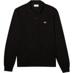 XS Polo Shirts Lacoste Long-Sleeve Classic Fit L.12.12 Polo Shirt - Black