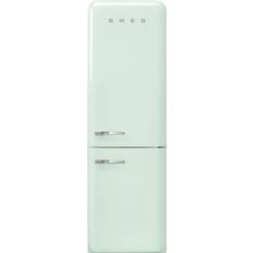 Freestanding Fridge Freezers - Green Smeg FAB32URPG3 Green