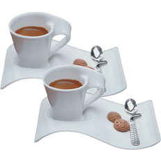 Stainless Steel Dinner Sets Villeroy & Boch New Wave Dinner Set 6pcs